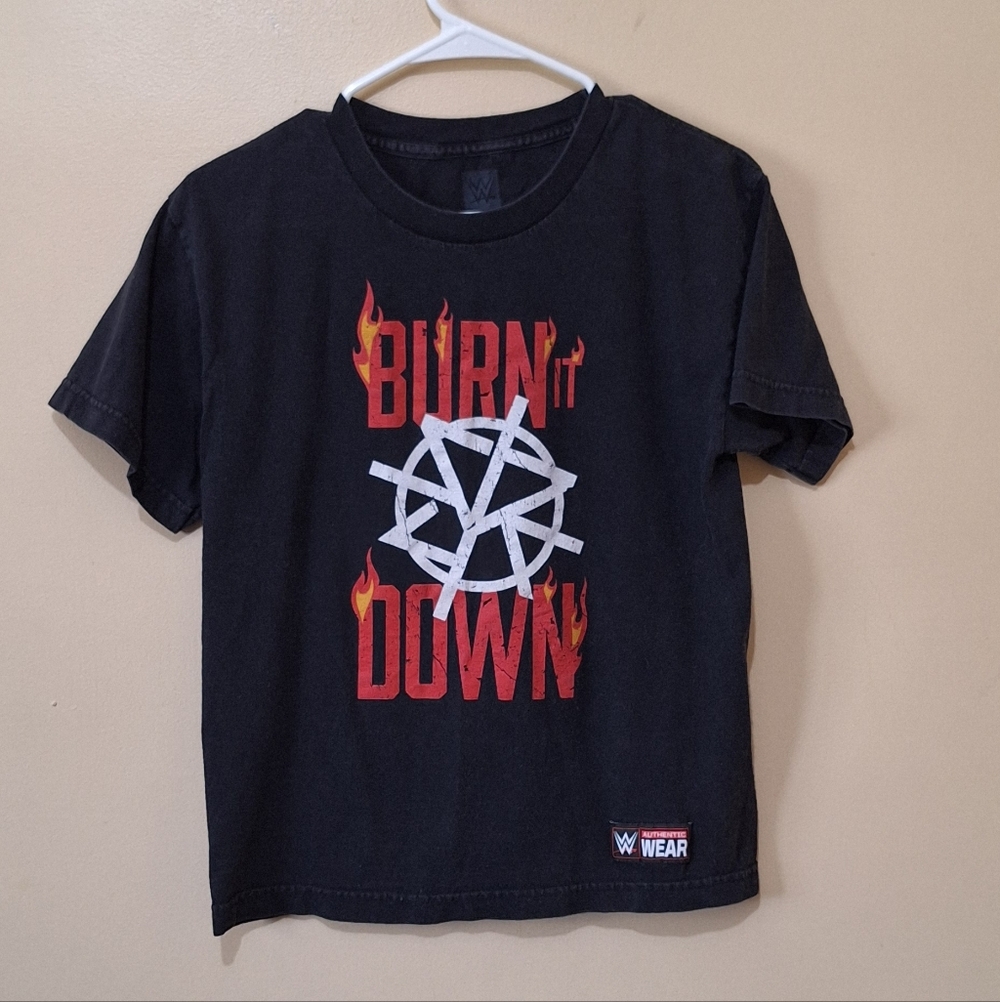 WWE Seth Rollins Burn It Down Tshirt